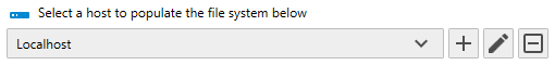 Select Host Drop-Down