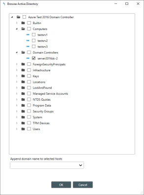 Browse Active Directory Dialog