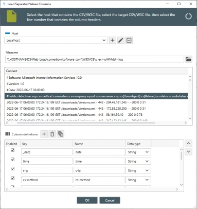 IIS Log Discovery