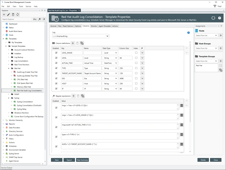 Red Hat Audit Log Schema Extensions