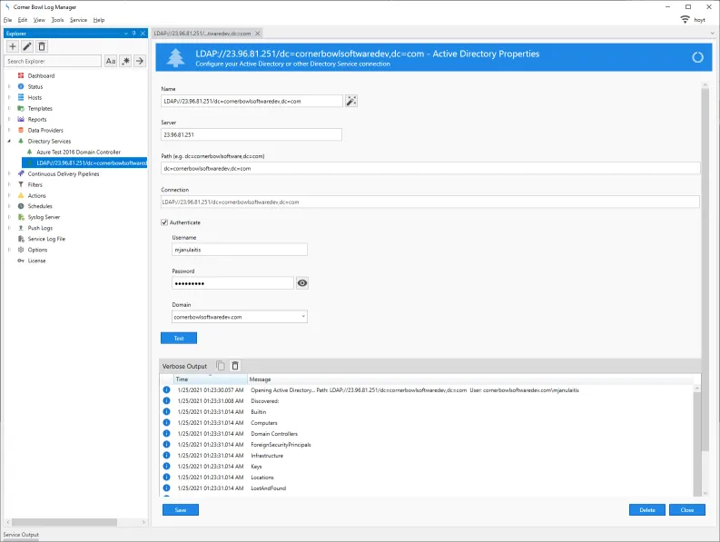 Configure Active Directory