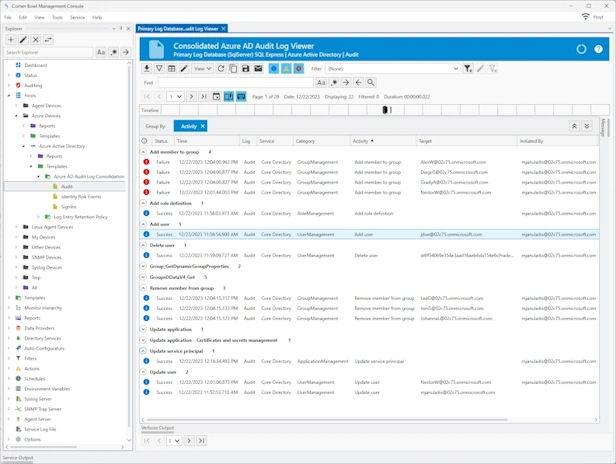 Azure Audit Log Analyzer