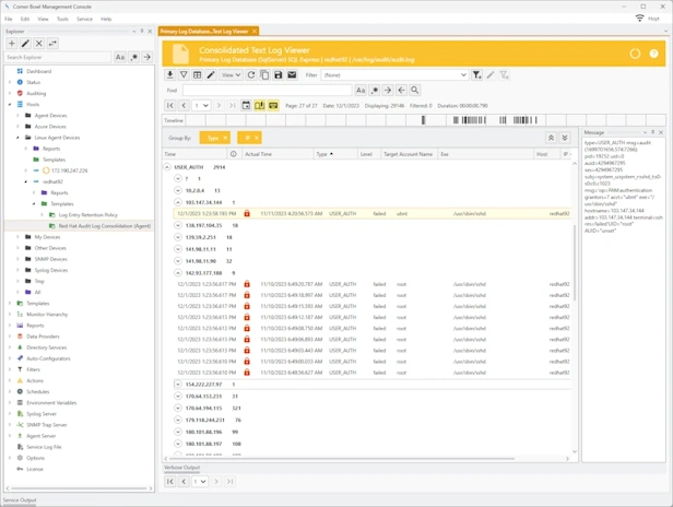 Linux Log Analyzer